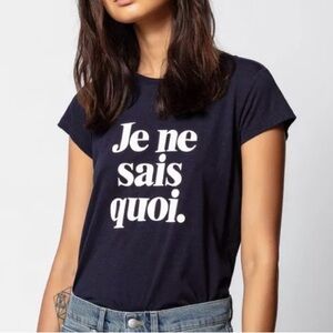 Zadig & Voltaire
Je Ne Sais Quoi Skinny Tee women’s size medium